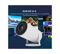 (P300)Proiettore Polaring Y300 HY 720P 200ANSI, HDMI/VGA/USB, entrada 4K compatible, columna UE 12V