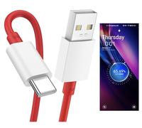 P37 100 W SUPERVOOC Cable USB-C 1 m - Carga Ultrarrápida para OPPO (in ind X6 / Find X7 / Reno 12 / Reno 13) y OnePlus - SuperDart Realme compatible - Transferencia 480 Mbps