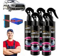 P40 Nano Spray Reparador Rápido de Rayaduras para Auto, Pulimento en Aerosol para Reparación Rápida de Rayaduras, Removedor de Pintura en Aerosol para Auto, Protección Duradera (120ML,5PC)