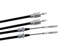 p4U 33921-1.18 - 2 Cables de Freno para Knott (Longitud Total: 1840 mm, Cable Bowden 20-2425/1)