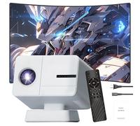 P50 Mini proyector Inteligente,WiFi 2.4G+5G y Bluetooth, proyectores portátiles, proyector 1920 * 1080P 4K Android 11 y Sistema UI,800 ANSI,Enfoque automático,para Cine en casa (Blanco)