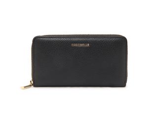 P5190 PORTAFOGLIO DONNA COCCINELLE METALLIC LARGE WOMAN WALLET 18x10 cm