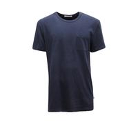 P6575 MAGLIA UOMO SUNDEK MAN SLUB T-SHIRT BLUE