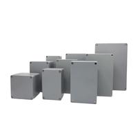 P67 Caja impermeable al aire libre Caja de aluminio fundido Proyecto de ingeniería Caja electrónica sellada(FA15 250x190x92mm)