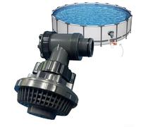 P6H1323 - Válvula de pistón de piscina para Coleman/Hnemix/INTEX/Bestway P6H1323 Filtro de salida + válvula de interruptor, fácil control y mantenimiento de flujo de piscina (válvula de interruptor)