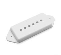 P90 Style 6 String Guitar Pickup Cover for For SEMI Enclosed Electric Guitars Plastic Build Protect Pickups and Enhances Vintage Sound (D)