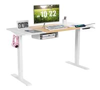 P9IDEDFH 55"x28" Electric Height Adjustable Design Standing Desk with USB Port Computer Desk (Color : E, Size : As Shown) (D As Shown)