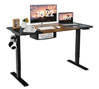 P9IDEDFH 55"x28" Electric Standing Desk Height Adjustable Sit Standing Desk with USB Port Black (Color : D, Size : As Shown) (D As Shown)