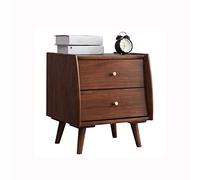 P9IDEDFH All Solid Wood Bedside Table Simple Modern Nordic Style Bedroom Locker Mini Multifunctional Bedside Table Simple