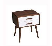 P9IDEDFH All Solid Wood Nordic Bedside Table Simple Modern Wooden Bedroom Locker European Economic Bedside Table