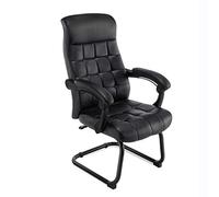 P9IDEDFH Articulate Ergonomic Leather Office Chair in Black (Size : 106 * 61cm) (Color : Black)