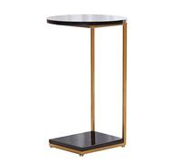P9IDEDFH Care Royal - Mesa lateral para aperitivos con cesta de almacenamiento para café, laptop, tableta, deslizante, debajo del sofá, cama, ruedas rodantes con frenos, madera maciza natural