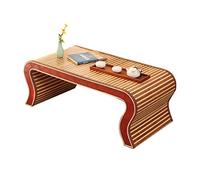 P9IDEDFH Coffee Table Tatami Coffee Table Shelf Center Tables for Living Room Office Reception Room