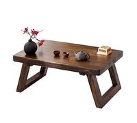 P9IDEDFH Coffee Table Tea Table with Storage Shelf Sofa Table for Home Living Room Office Furniture Old ELM Tea Table