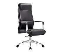 P9IDEDFH Ergonomic Boss Chair Office Chair Home Study Computer Chair Leather Company Chair Office Furniture (Color : D)