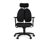 P9IDEDFH Ergonomic Computer Chair Health Gaming Chair Boss Chair Home Office Chair Waist Support Double Back Chair (Color : Red)