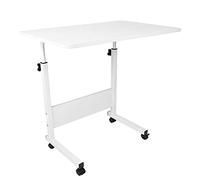 P9IDEDFH Laptop Table Foldable Movable Bedside Desk Multifunctional Laptop Stand Lifting Side Table (Color : D) (Onecolor)