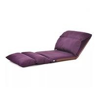 P9IDEDFH Living Room Furniture Folding Adjustable Upholstered Chair Sofa Bed Floor Foldable Chaise Lounge Chair (D Medium)