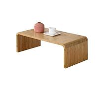 P9IDEDFH Mesa de madera maciza con ventana de bahía, mesa pequeña de departamento y silla, mesa de café japonesa Tatami simple y moderna mesa de té