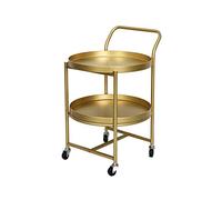 P9IDEDFH Mesa metálica movible para almacenamiento de té, frutas, aperitivos, bandeja para cama, sala de estar, sofá