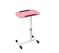 P9IDEDFH Mesa plegable de jardín, mesa de comedor, mesa de comedor, portátil, altura ajustable, escritorio, cama, sofá, PC, soporte, escritorio, escritorio, ruedas, muebles para el hogar