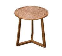 P9IDEDFH Modern Studio Collection Square Side/End Table/Night Stand/Coffee Table Table Small Round Home and Office Sofa End (Size : S)