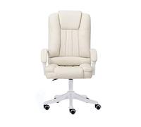 P9IDEDFH Office Chair Desk Chair Computer Chair Armrests with Adjustable Angle Recline Computer Desk Chair Recline and Seat Height Thick Padding (Color : A)