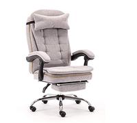 P9IDEDFH Office Chair Desk Gaming Chair Swivel Lift Armchair Ergonomically Adjustable Racing Chair Tasks Executive Computer Chair (Color : Gray)