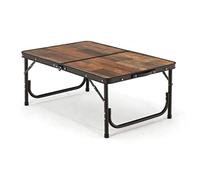 P9IDEDFH Outdoor Foldable Camping Table Aluminum Ultralight Outdoor Folding Desk BBQ Furniture for Hiking Travel BBQ (Color : D, Size : L) (D Small)
