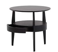 P9IDEDFH Round Coffee Table Furniture Mid Century Modern Hairpin Coffee Table Living Room Table Tatami Black