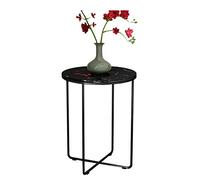P9IDEDFH Round Side Side Table Living Room, Marble Side Table, Living Room 15.7''x23.6'' (Color : D) (D)