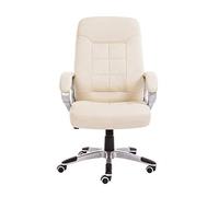 P9IDEDFH Silla de computadora de poliuretano suave, fácil de limpiar, silla de personal estudiantil, cómoda, resistente al desgaste, silla de oficina para ancianos (color: negro)