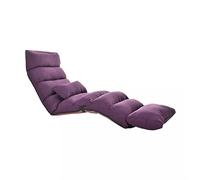 P9IDEDFH Silla reclinable para interior de sala de estar, plegable, ajustable, tumbona para dormir, sofá, cama, tumbona tapizada (D 205 x 56 x 18 cm)