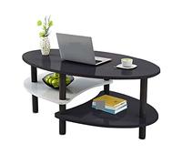 P9IDEDFH Small Table Household Coffee Table Small Mini Coffee Table for Living Room Modern Design Home Furniture with Storage Shelf