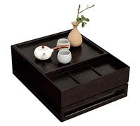P9IDEDFH Tatami Table Modern Home Coffee Table Table Shelf for Living Room Look Accent Furniture with e