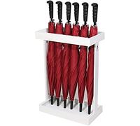 P9IDEDFH Umbrella Stands Umbrella Stand Waterproof and Rusoof Metal Can Store 14 Umbrellas Detachable Installation