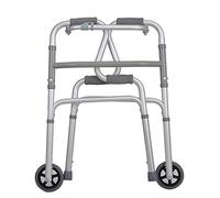P9IDEDFH Walking Aid - Andador plegable para ancianos, reposabrazos ajustable, sin ruedas, para personas mayores