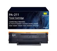 PA-211 Cartuchos De Tóner compatible Para Pantum M6552NW Negro, Con Chip | Reemplazo de cartuchos de tóner PA-211 for M6600NW M6602NW M6600N M6602N P2500 P2500W P2502W M6550NW(1 pack 3200 pages)