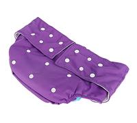 Pa al de Tela para Adultos Lavable e Impermeable con Ajuste Personalizado para Cuidado Geri trico C modo y Reutilizable Color Morado