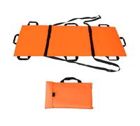 PA-DABAOO Camilla De Transporte Portátil Con 8 Manijas De Goma Y Bolsa De Transporte, Camilla Plegable De Oxford, Trampolera Suave Plegable, Capacidad De 440 Libras,160cm with strap