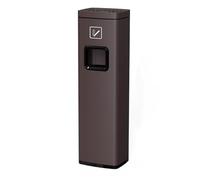 PA-DABAOO Cenicero De Pie De Acero Inoxidable, Ceniceros Altos Exteriores para Desechar Colillas De Cigarrillos, Cenicero Resistente Al Viento para Puros, Extraíble para Una Fácil Limpieza.,E