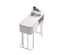 PA-DABAOO Escritorio De Manicura Para Técnicos De Uñas, Mesa De Manicura Moderna Con Cajón Y Estante, Estación De Manicura De Simplicidad Japonesa, Mesa Multiusos Para El Hogar,100cm