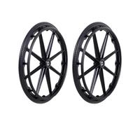 PA-DABAOO Juego De 2 Conjuntos De Ruedas Traseras Para Sillas De Ruedas, Piezas De Repuesto De 20, 22 Y 24 Pulgadas (51 Cm, 56 Cm, 61 Cm) Para Sillas De Ruedas, Ancho Del Eje: 5,5 Cm,24 * 13/8