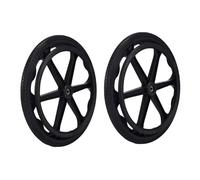 PA-DABAOO Juego De 2 Ruedas Traseras Para Silla De Ruedas, Neumáticos Macizos De Poliuretano Con Rodamientos De 1,2 Cm, 20 X 1,75, 20 X 1 3/8, 22 X 1 3/8, Conjunto De Rueda Trasera,20 * 1.75