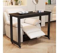 PA-DABAOO Mesa De Manicura Con Ruedas, Escritorio Portátil Para Uñas Con Rueda Universal, Estación De Trabajo De Una Sola Capa Para Salón De Belleza, Estación De Trabajo,E