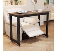 PA-DABAOO Mesa De Manicura Con Ruedas, Escritorio Portátil Para Uñas Con Rueda Universal, Estación De Trabajo De Una Sola Capa Para Salón De Belleza, Estación De Trabajo,D