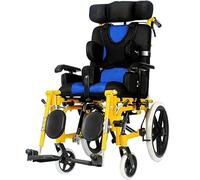 PA-DABAOO Parálisis Cerebral Para Adultos Silla De Ruedas, Silla De Ruedas Para Niños Con Discapacidad Multifuncional, Adecuada Para Parálisis Cerebral, Niños,Children's styles