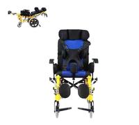 PA-DABAOO Silla De Ruedas Ergonómica Totalmente Reclinada, Silla De Parálisis Cerebral Para Adultos/Niños, Silla De Ruedas Reclinable Plegable Ligera,Children's styles