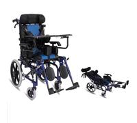 PA-DABAOO Silla De Ruedas Plegable Para Niños Con Parálisis Cerebral Y Ancianos, Silla De Ruedas Reclinables Ajustables Livianas, Silla De Ruedas De Transporte,Children's styles