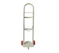 PA-DABAOO Soporte De Cilindro De Cilindro De Tanque De Oxígeno, Soporte De Cilindro De Oxígeno De Una Sola Capacidad, Rejilla De Tanque De Cilindro Liviano,White 8l